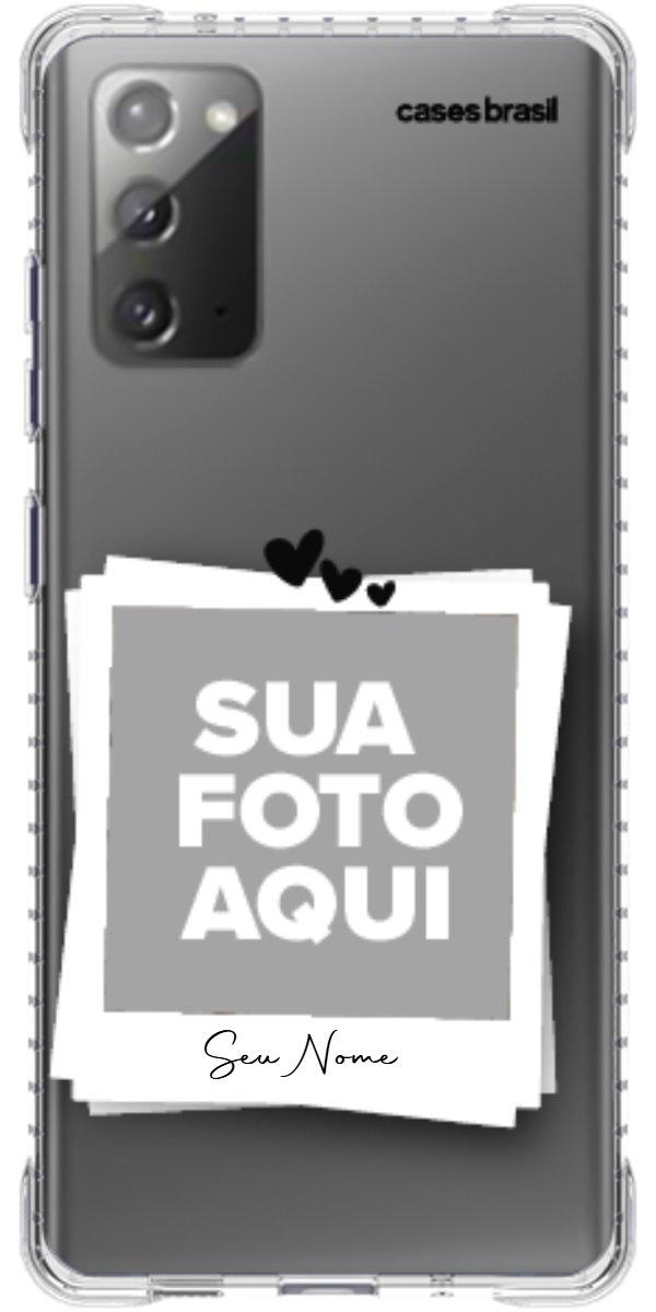 Capinha para Celular Polaroid Corações