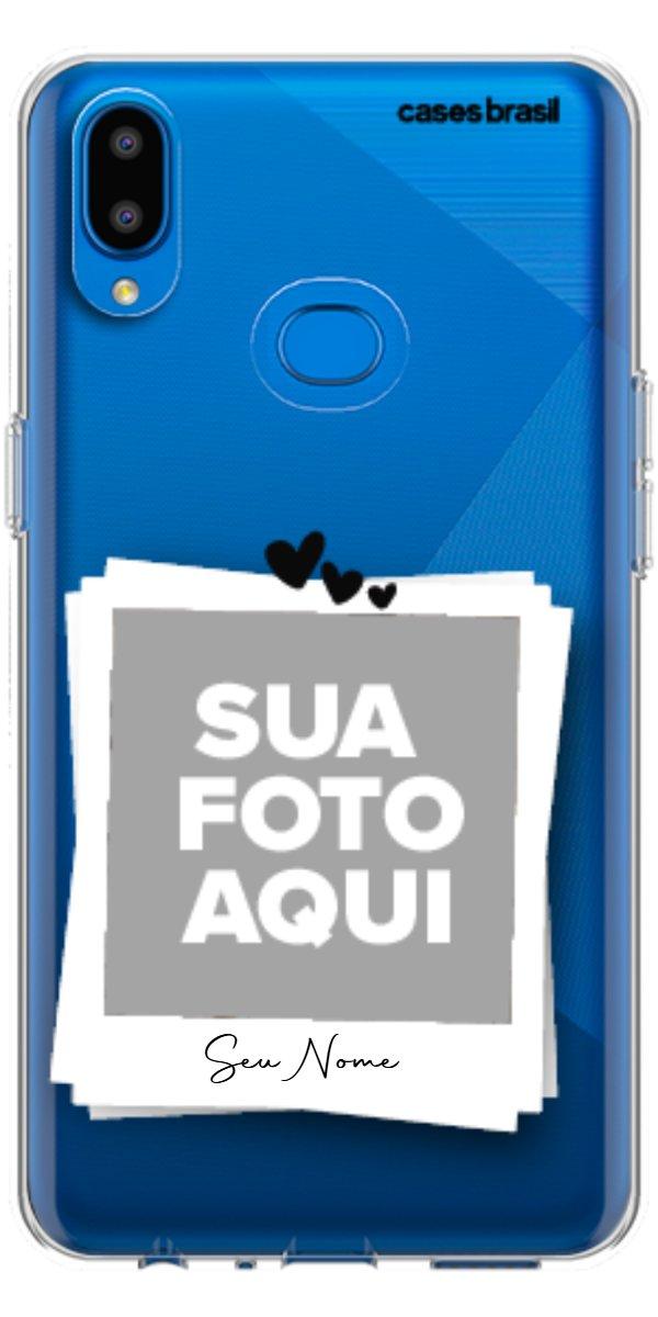 Capinha para Celular Polaroid Corações