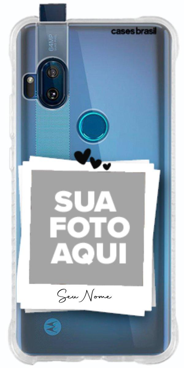 Capinha para Celular Polaroid Corações