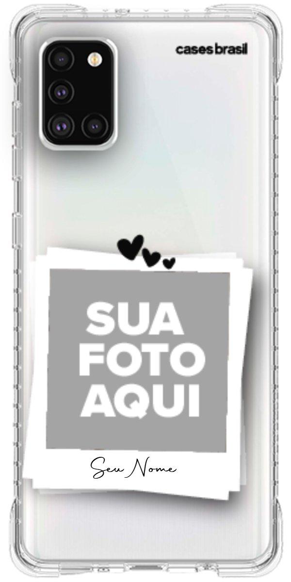 Capinha para Celular Polaroid Corações
