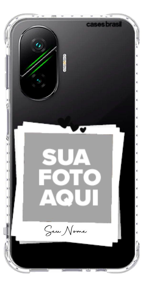 Capinha para Celular Polaroid Corações
