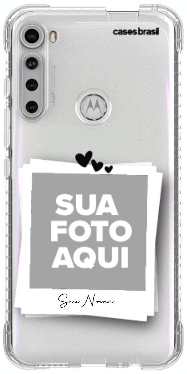 Capinha para Celular Polaroid Corações