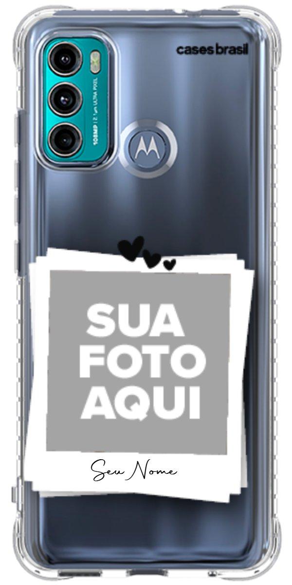 Capinha para Celular Polaroid Corações