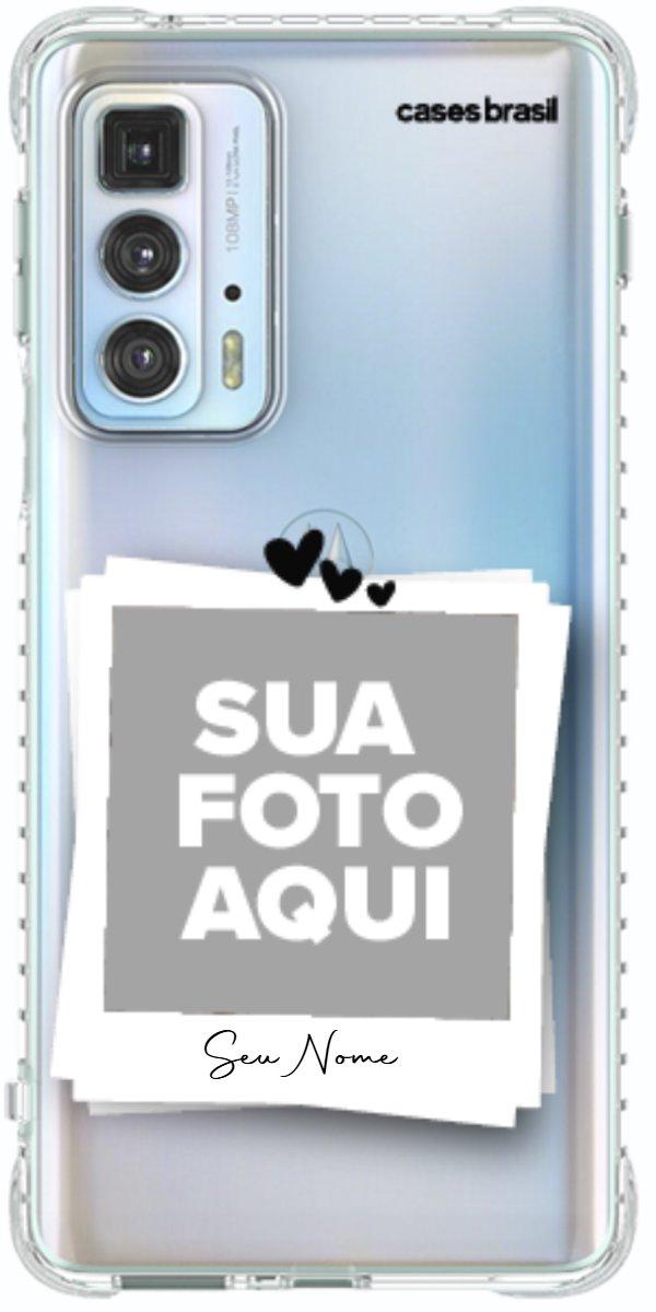Capinha para Celular Polaroid Corações