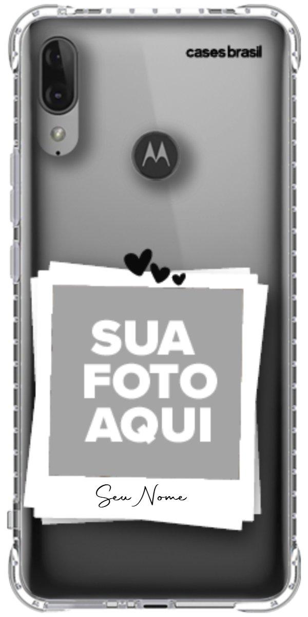 Capinha para Celular Polaroid Corações