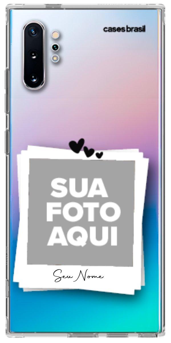 Capinha para Celular Polaroid Corações
