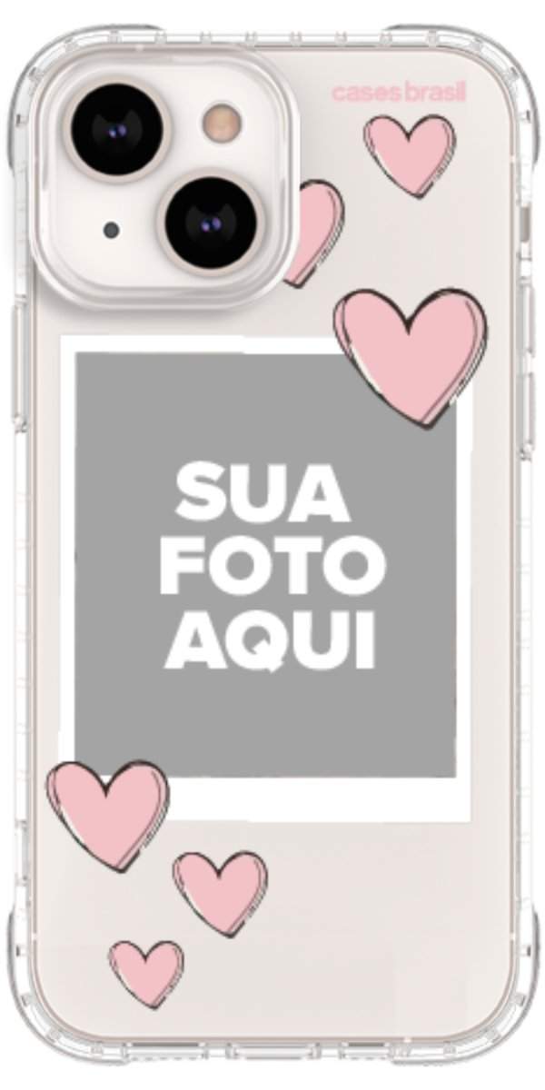 Capinha para Celular Polaroid do Amor