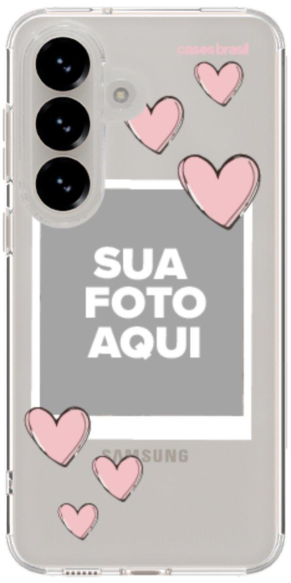 Capinha para Celular Polaroid do Amor