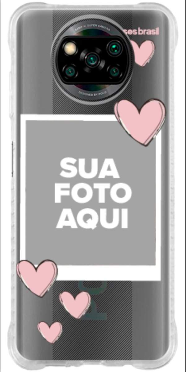 Capinha para Celular Polaroid do Amor