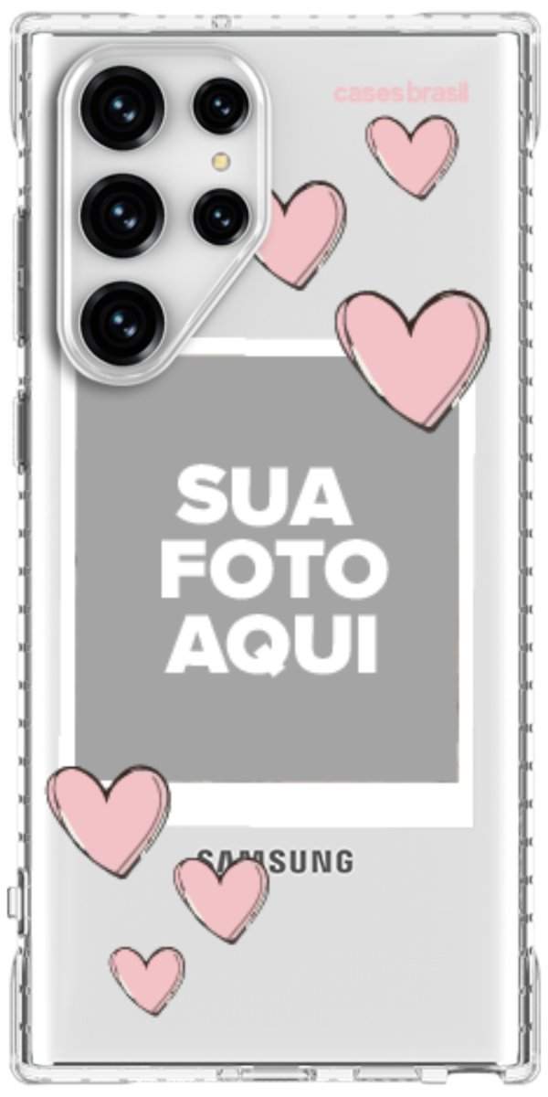 Capinha para Celular Polaroid do Amor