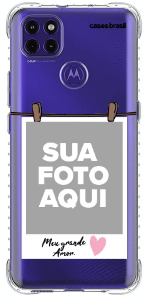 Capinha para Celular Polaroid Meu Grande Amor