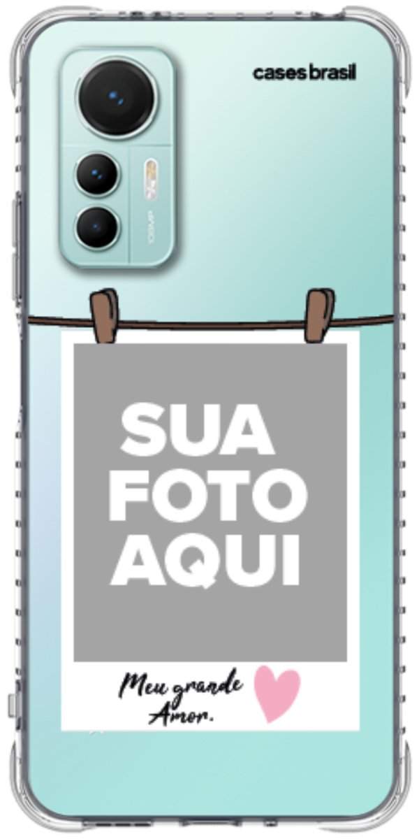 Capinha para Celular Polaroid Meu Grande Amor