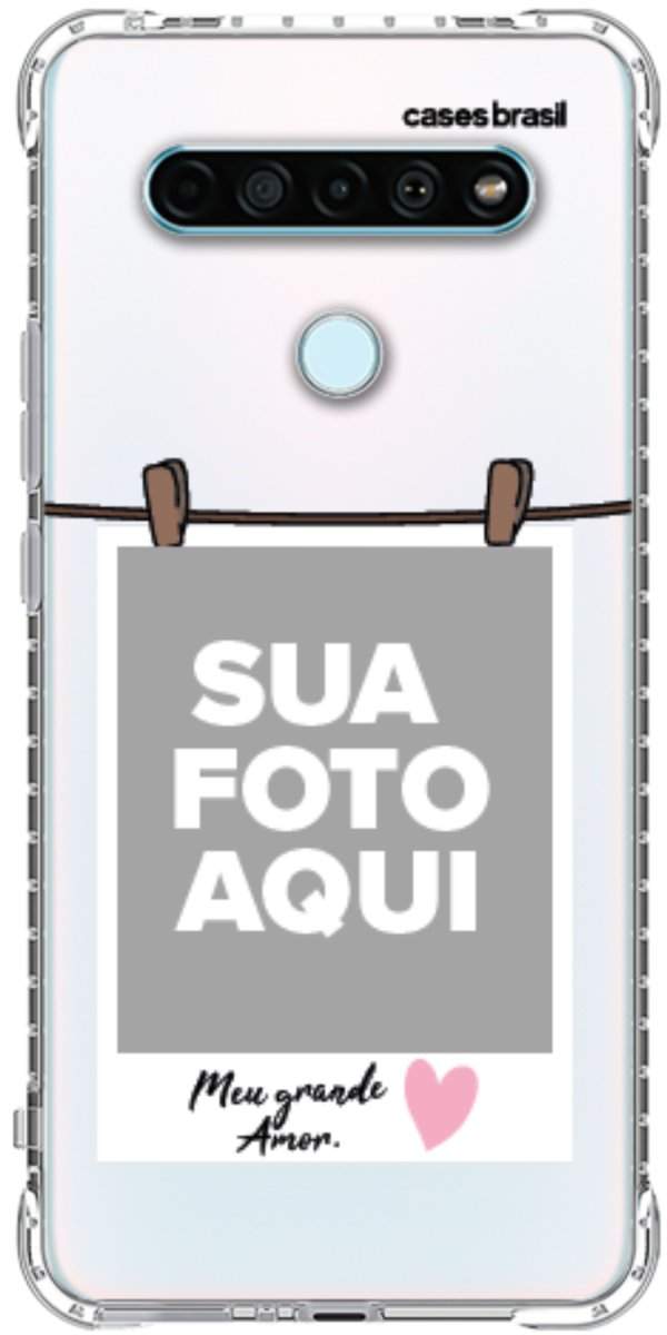 Capinha para Celular Polaroid Meu Grande Amor