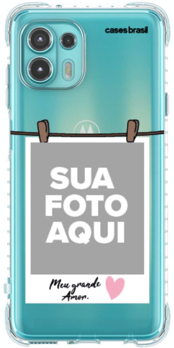 Capinha para Celular Polaroid Meu Grande Amor