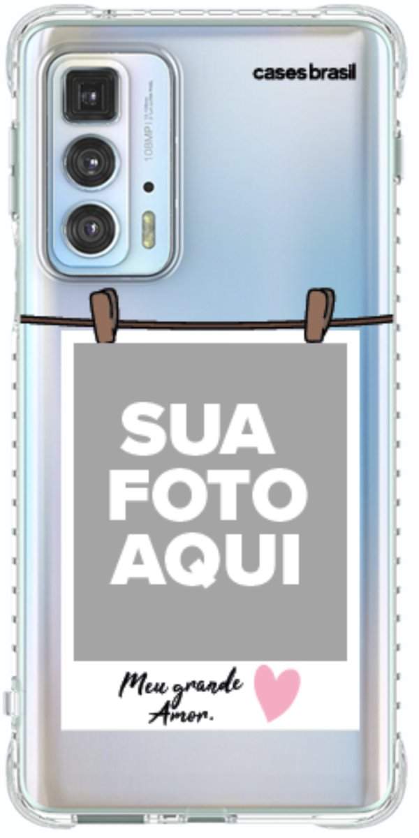Capinha para Celular Polaroid Meu Grande Amor