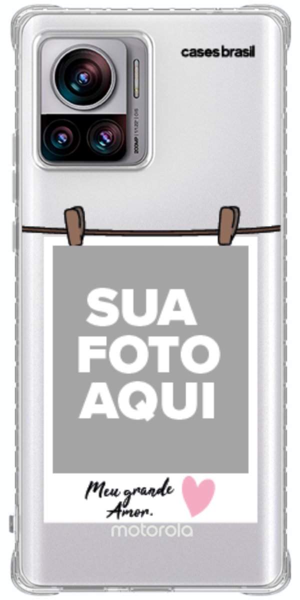 Capinha para Celular Polaroid Meu Grande Amor