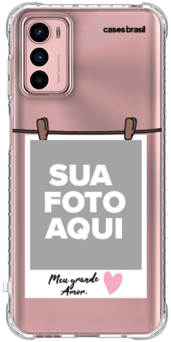 Capinha para Celular Polaroid Meu Grande Amor