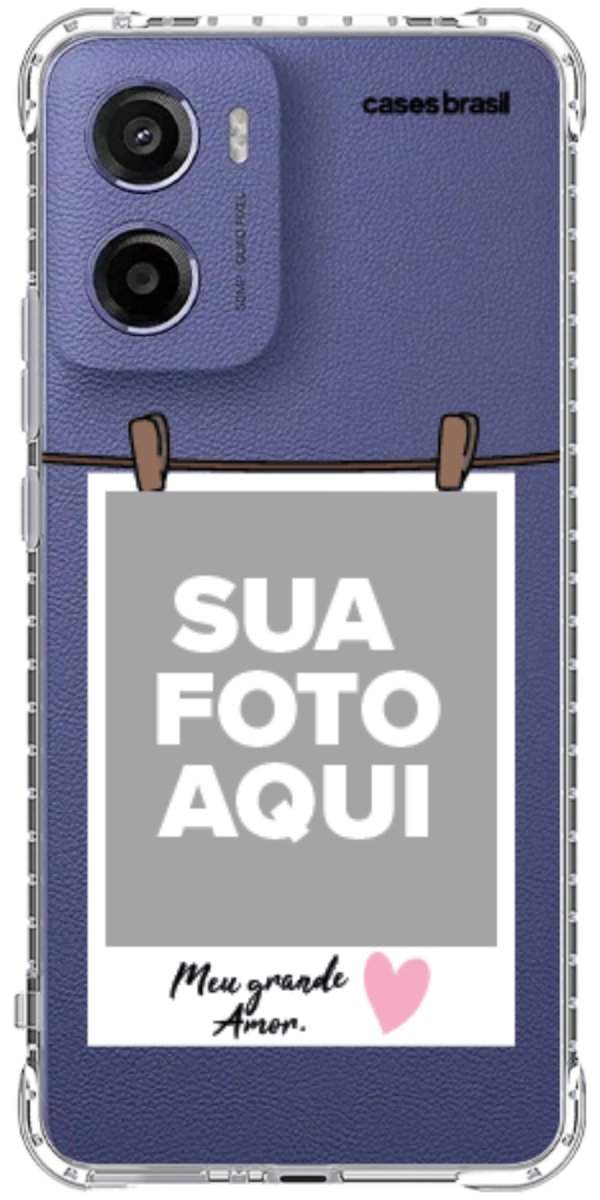 Capinha para Celular Polaroid Meu Grande Amor