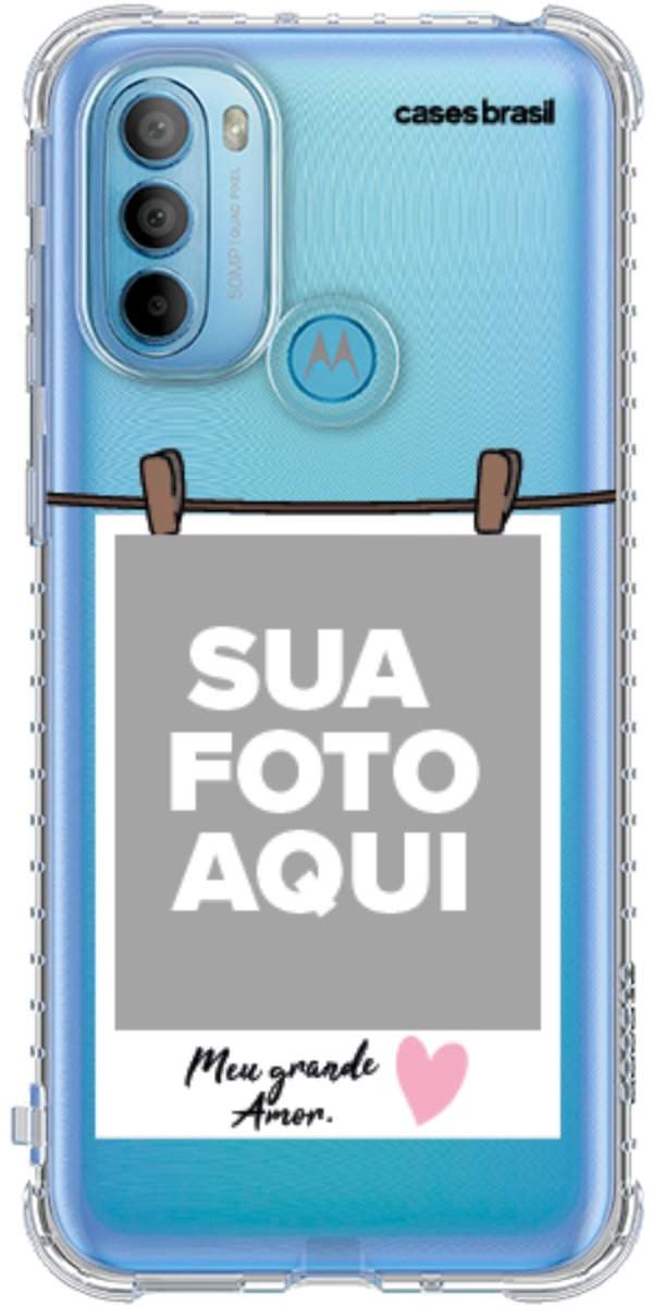Capinha para Celular Polaroid Meu Grande Amor