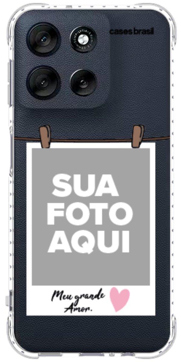 Capinha para Celular Polaroid Meu Grande Amor