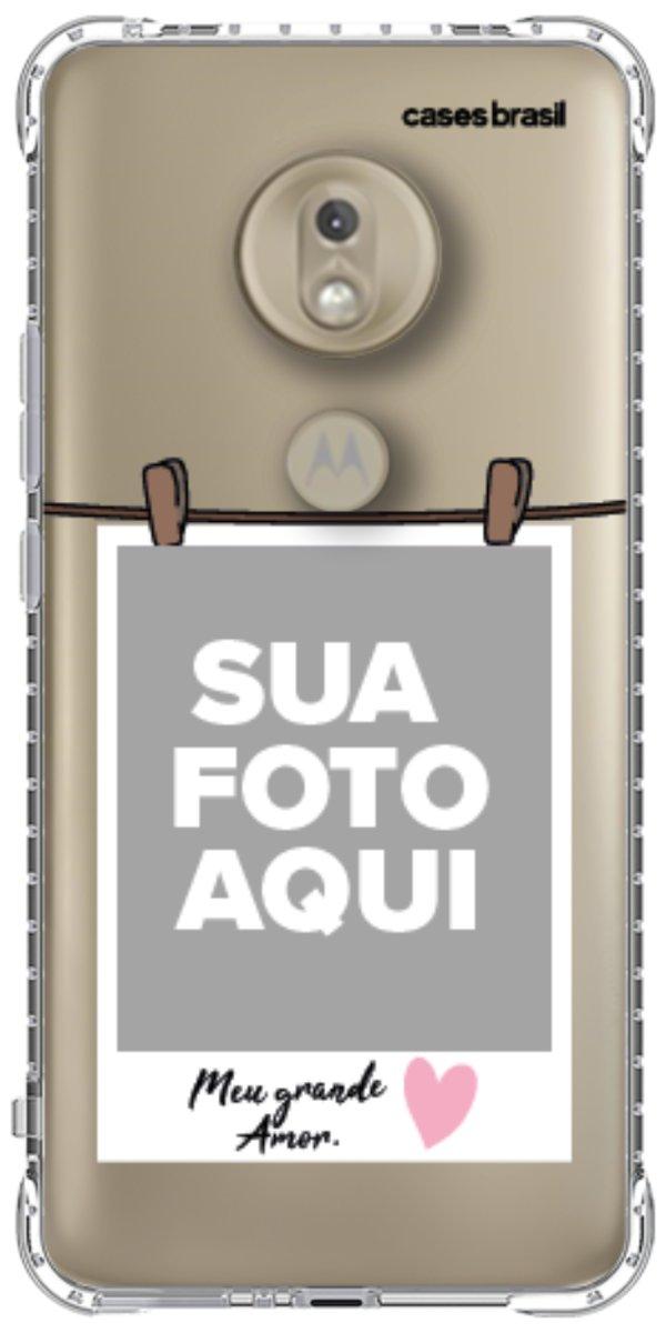 Capinha para Celular Polaroid Meu Grande Amor