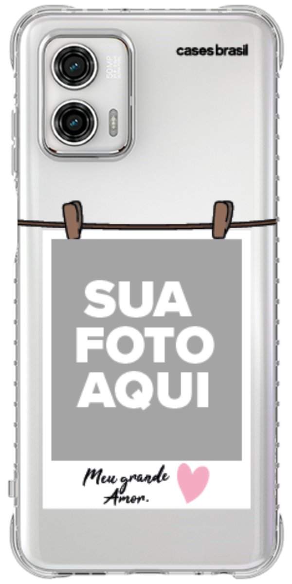 Capinha para Celular Polaroid Meu Grande Amor