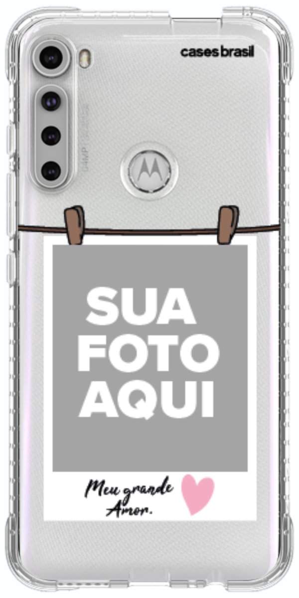 Capinha para Celular Polaroid Meu Grande Amor
