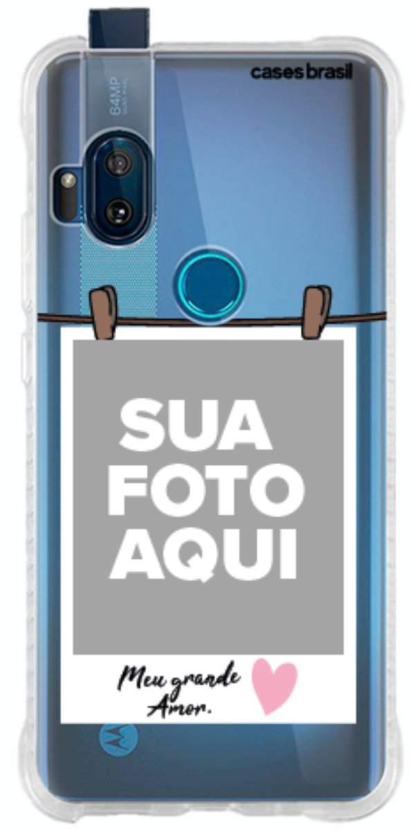 Capinha para Celular Polaroid Meu Grande Amor