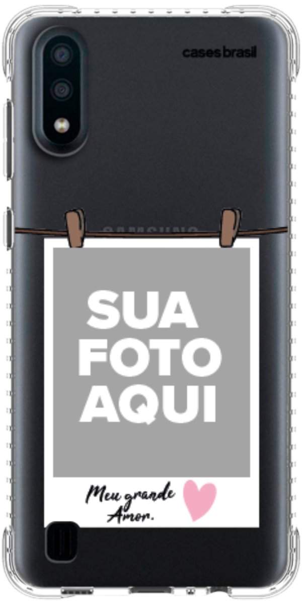 Capinha para Celular Polaroid Meu Grande Amor