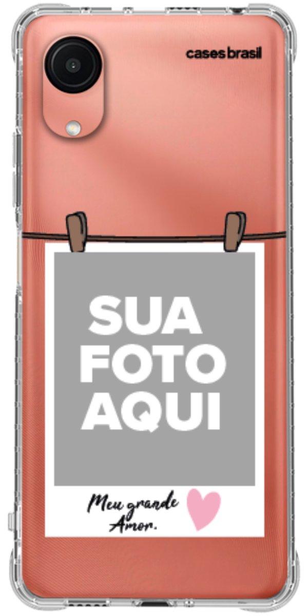 Capinha para Celular Polaroid Meu Grande Amor