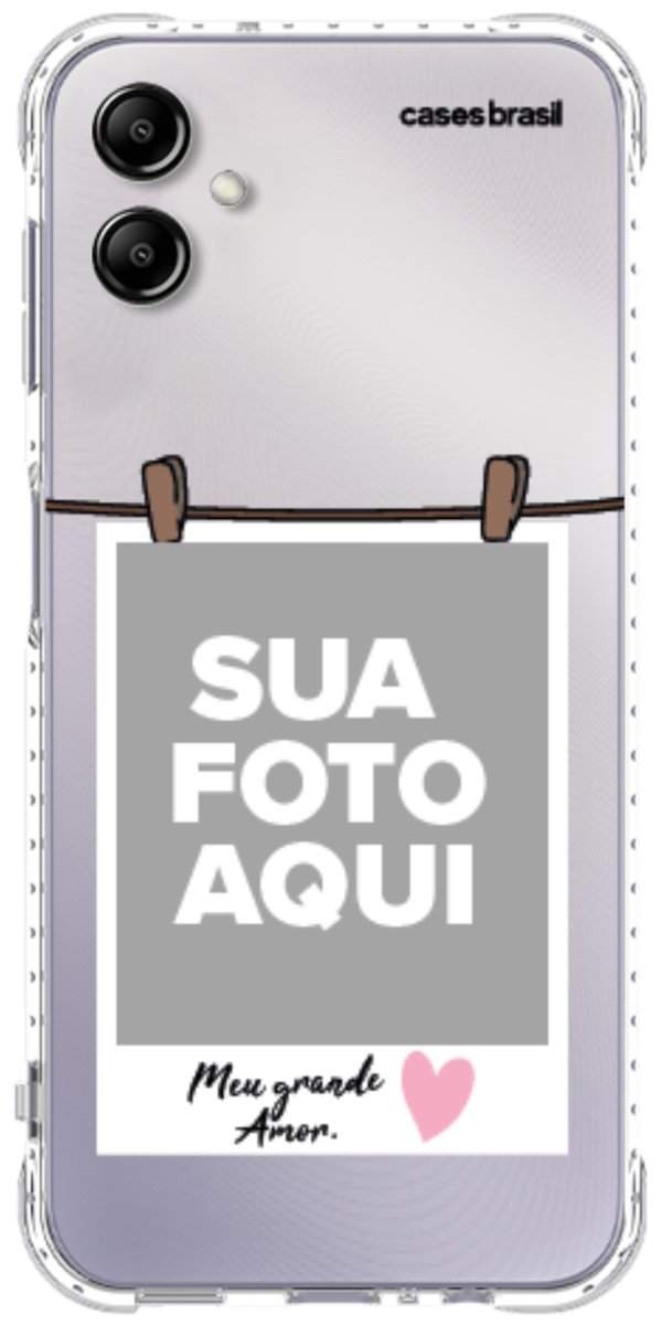 Capinha para Celular Polaroid Meu Grande Amor