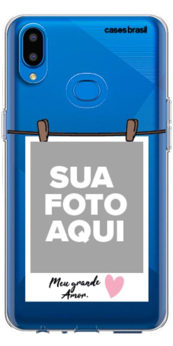 Capinha para Celular Polaroid Meu Grande Amor