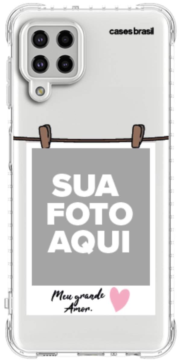 Capinha para Celular Polaroid Meu Grande Amor