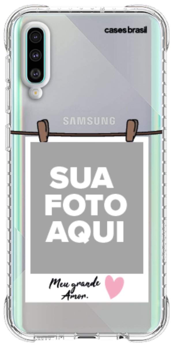 Capinha para Celular Polaroid Meu Grande Amor