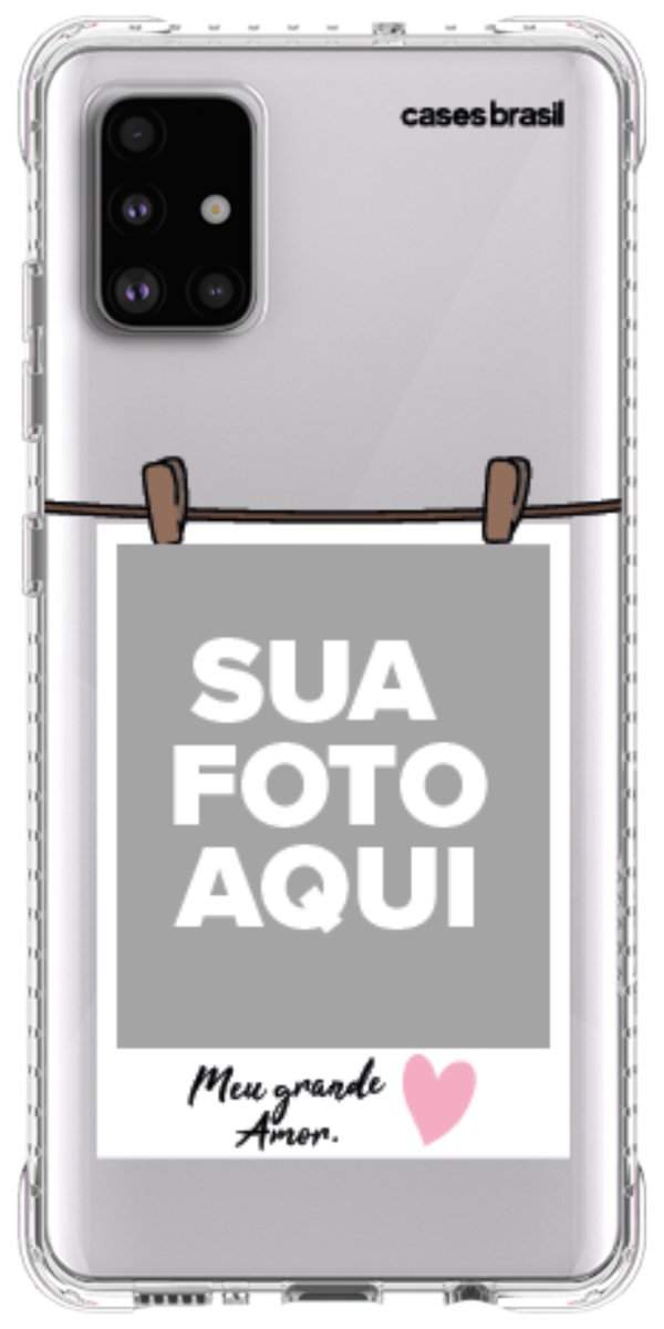 Capinha para Celular Polaroid Meu Grande Amor
