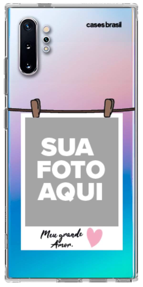 Capinha para Celular Polaroid Meu Grande Amor