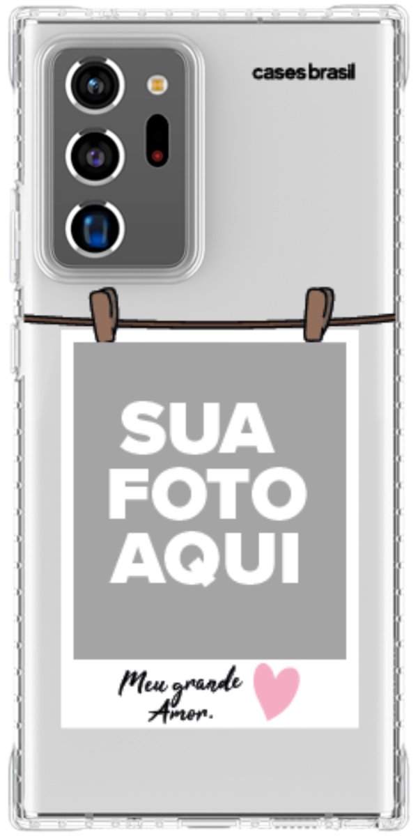 Capinha para Celular Polaroid Meu Grande Amor