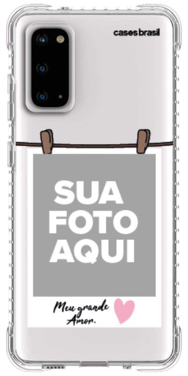 Capinha para Celular Polaroid Meu Grande Amor