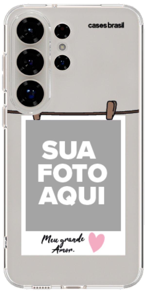 Capinha para Celular Polaroid Meu Grande Amor