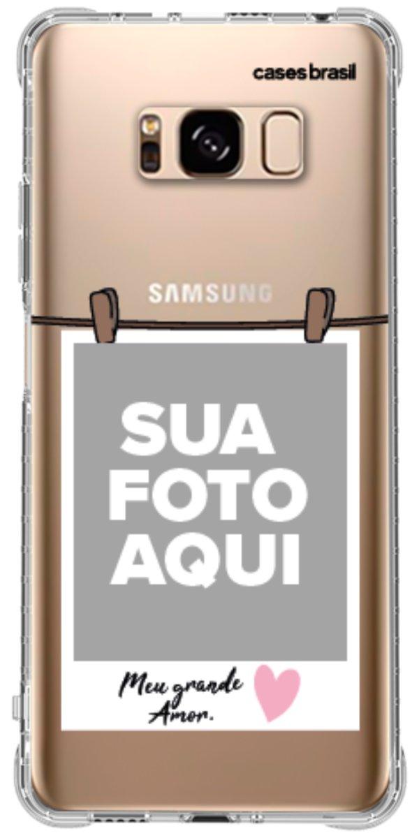 Capinha para Celular Polaroid Meu Grande Amor