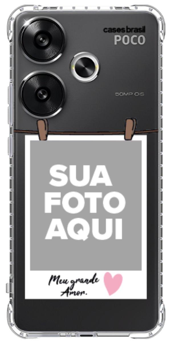 Capinha para Celular Polaroid Meu Grande Amor