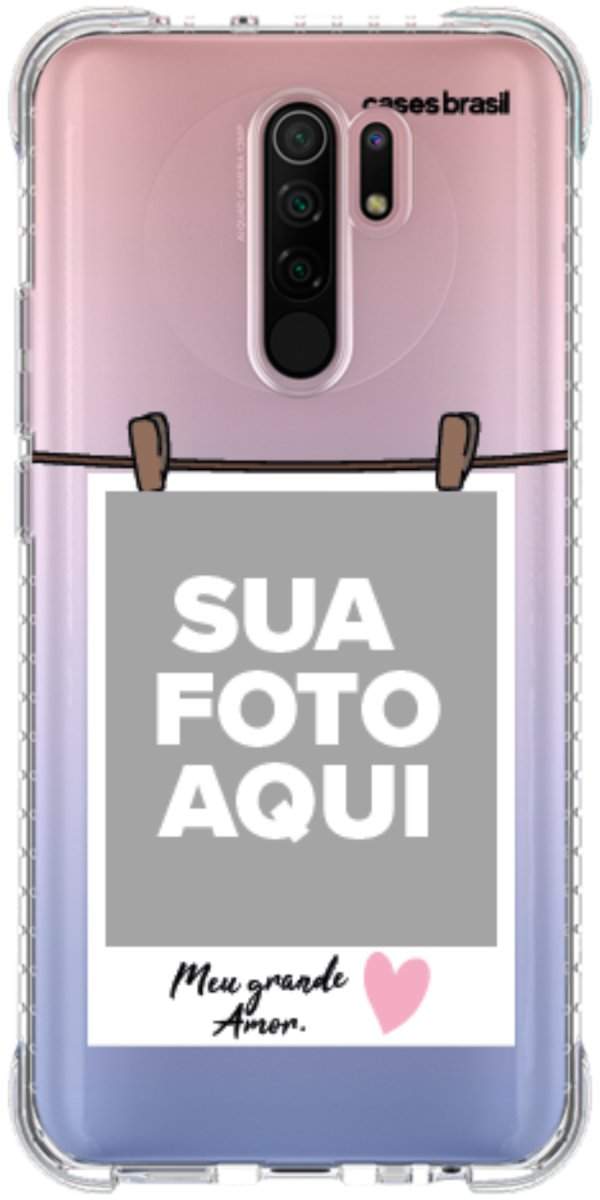 Capinha para Celular Polaroid Meu Grande Amor