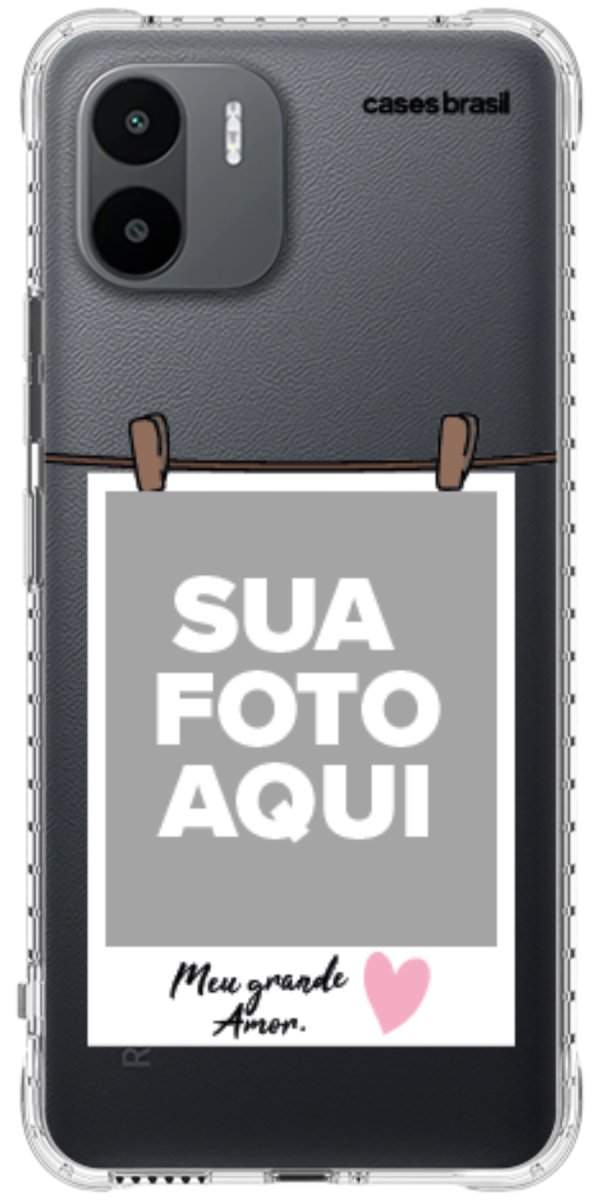 Capinha para Celular Polaroid Meu Grande Amor
