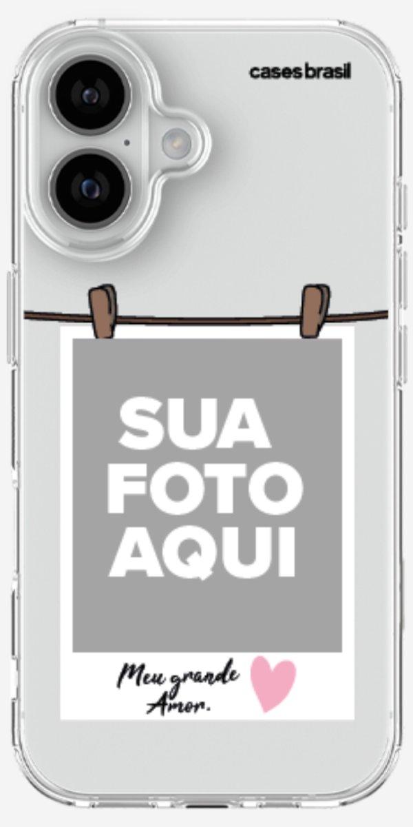 Capinha para Celular Polaroid Meu Grande Amor
