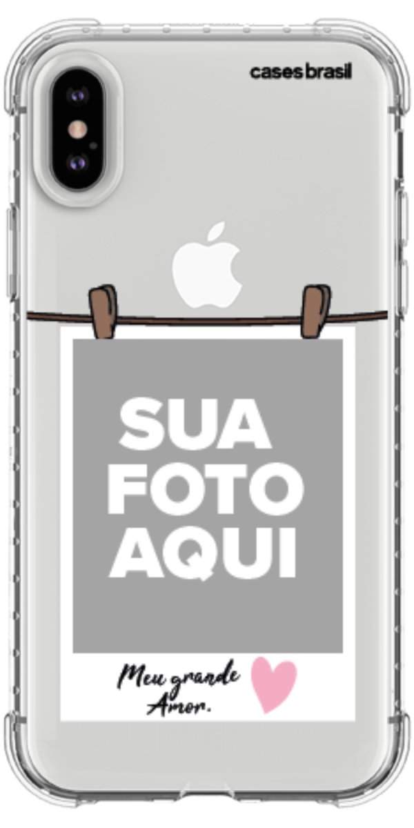 Capinha para Celular Polaroid Meu Grande Amor