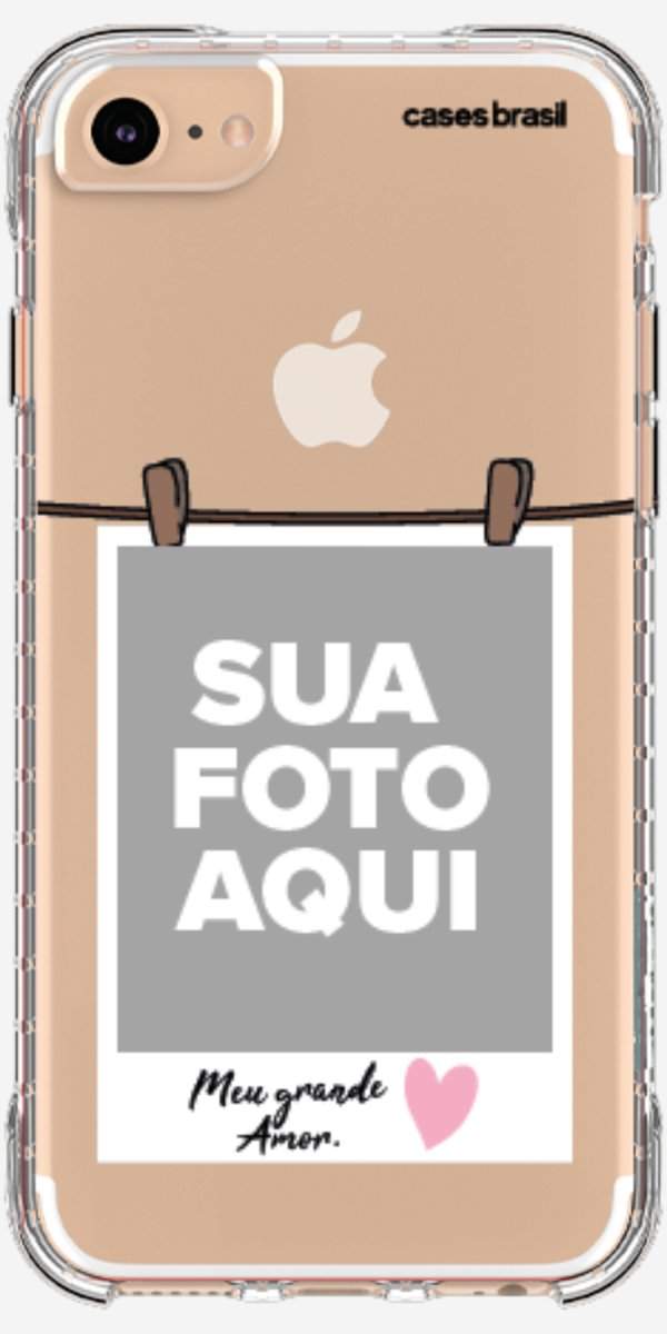 Capinha para Celular Polaroid Meu Grande Amor