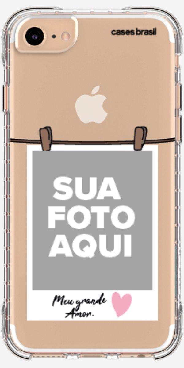 Capinha para Celular Polaroid Meu Grande Amor