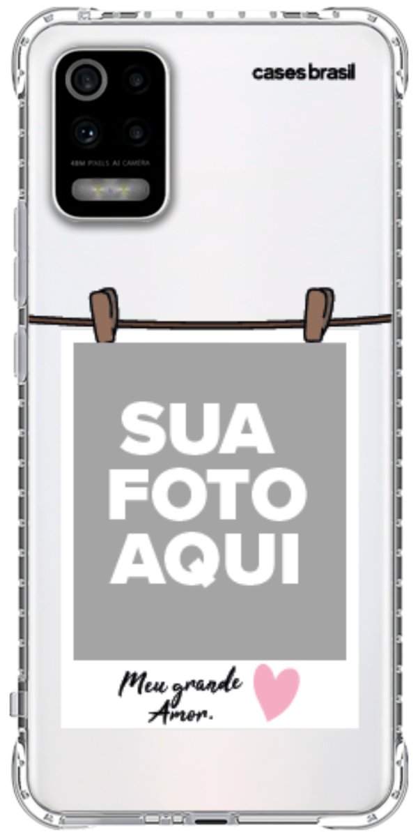 Capinha para Celular Polaroid Meu Grande Amor
