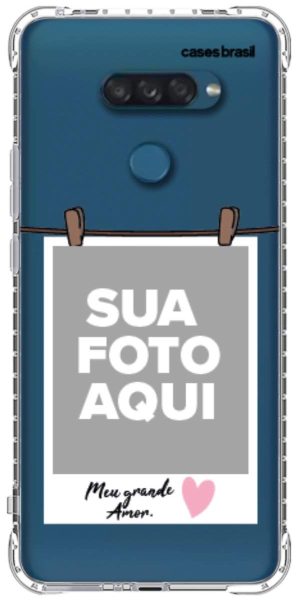 Capinha para Celular Polaroid Meu Grande Amor