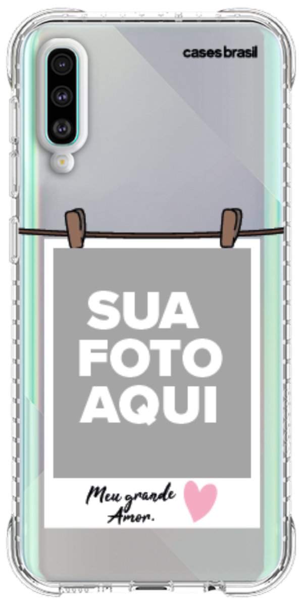 Capinha para Celular Polaroid Meu Grande Amor